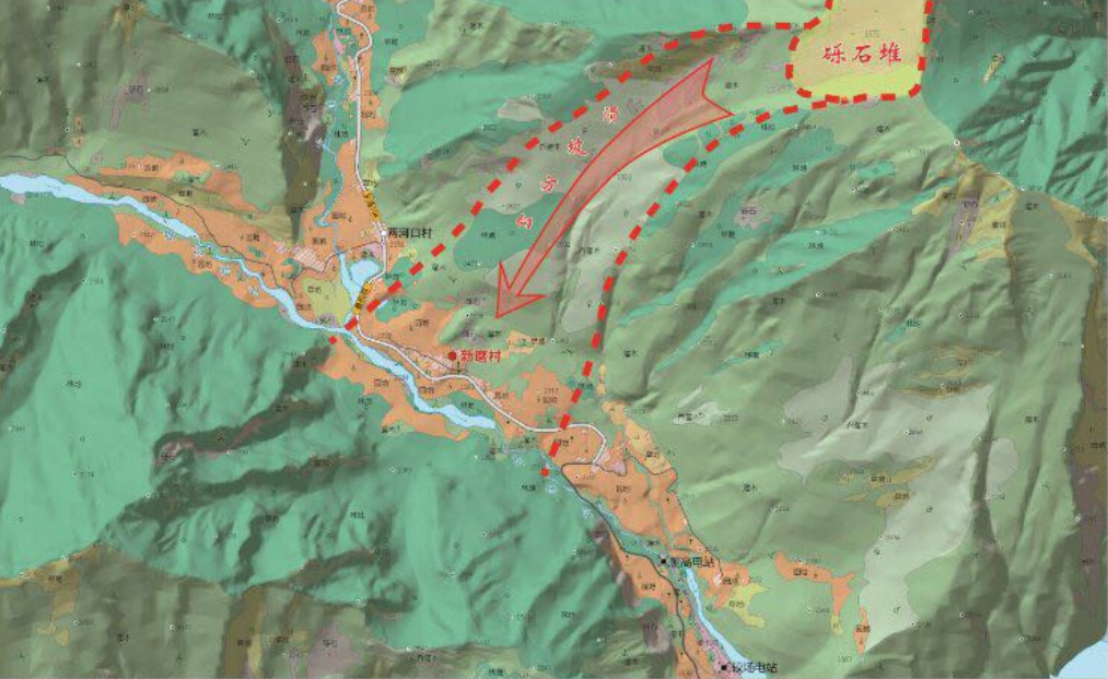 四川省測(cè)繪局發(fā)布首張災(zāi)情地理信息示意圖